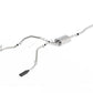 Borla 14 Silv/Sierra 1500 C/B Touring Exh/2.75in in Muffler 2.25inout 4inTIp SS Rear Exit-Blk Chrome - 140535BC