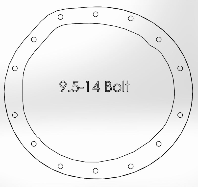 aFe Power Pro Series Rear Differential Cover Black w/ Machined Fins 99-13 GM Trucks (GM 9.5-14) - 46-70372