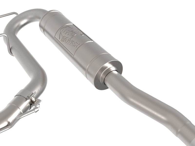 aFe Rebel Series 2-1/2in 304 Stainless Steel Cat-Back w/ Polished TipFord Maverick 22-26 L4-2.5L FWD - 49-33155-P