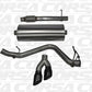 Corsa 14-19 GMC Sierra/Chevy Silv 1500 Reg. Cab/Long Bed 5.3L V8 Black Sport Single Side CB Exhaust - 14872BLK