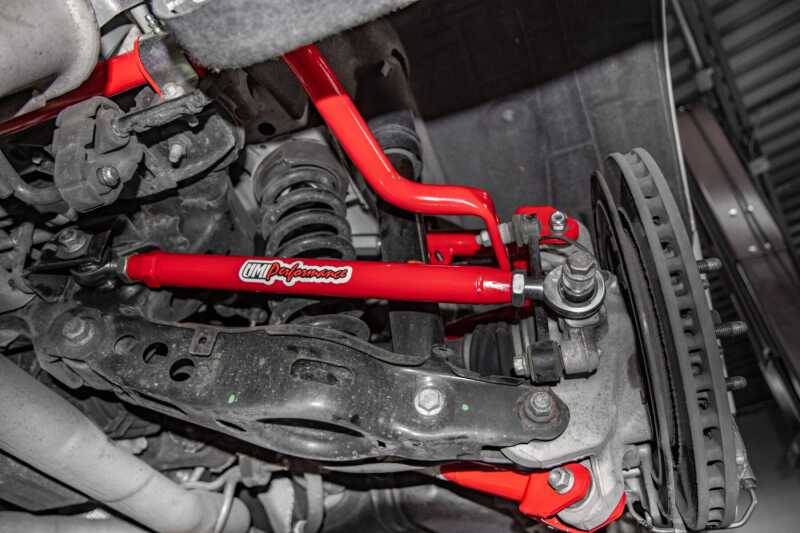 UMI Performance 16-24 Chevrolet Camaro Alignment Toe Arm - Black - 2545-B