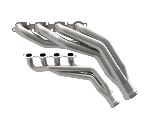 Kooks 20-22 Ford F250 7.3L V8 / Ford F350 7.3L V8 2in x 3in SS Headers w/ H.O. Green Catted Conn - 1400H640