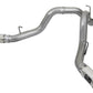 aFe Large Bore-HD 4in 409-SS DPF-Back Exhaust w/Dual Polished Tips 2017 GM Duramax V8-6.6L (td) L5P - 49-44086-P
