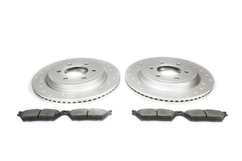 Alcon 19-20 Raptor/ 18-20 F-150 Pad & Rotor Kit (Use with Stock Calipers) w/ Elect Park Brake - Rear - ALABKR3430X1227