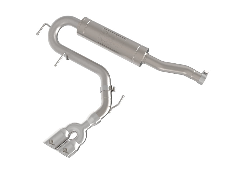 aFe Rebel Series 2-1/2in 304 Stainless Steel Cat-Back w/ Polished TipFord Maverick 22-26 L4-2.5L FWD - 49-33155-P
