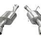 Corsa 2005-2010 Ford Mustang Shelby GT500 5.4L V8 Polished Xtreme Axle-Back Exhaust - 14314