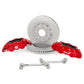 Alcon 19+ Silverado/Sierra 20+ Suburban/Tahoe/Yukon 355x33mm 6-Piston Caliper FRT Brake Kit - Red - ALABKF1559BF58