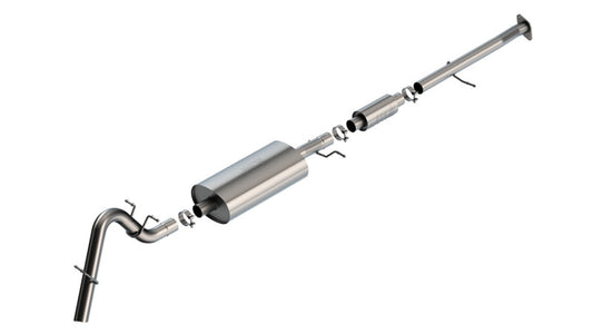 Borla 23-24 Chevrolet Colorado / 23-24 GMC Canyon S-Type Catback Exhaust w/Turndown Tips - 140944