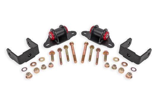 BMR 14-19 Chevrolet Corvette C7 Polyurethane Transmission/Differential Mount - Black Hammertone - TM570H