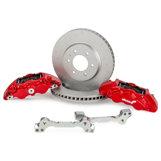 Alcon 2021+ Ford F-150(Excl Raptor) 347x36mm Rotors 6-Piston Brake Kit - Front - ALABKF1559BE65