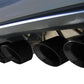 Corsa 06-11 Chevrolet Corvette C6 Z06/ZR1 Sport Cat-Back Dual Rear Exit w/ Twin 4.0in Black Tips - 14164CB1BLK