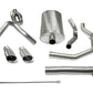 Corsa 2005-2006 Chevrolet SSR 5.3L V8 Polished Sport Cat-Back Exhaust - 14254