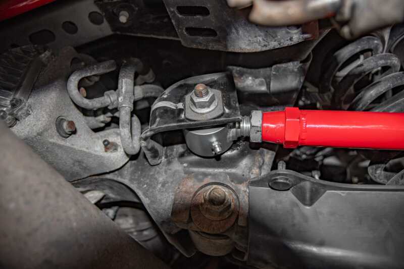 UMI Performance 16-24 Chevrolet Camaro Alignment Toe Arm - Black - 2544-B