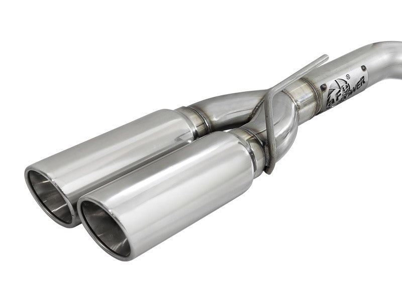 aFe Vulcan Series 3in 304SS DPF-Back 20-21 GM Trucks L6-3.0L (td) LM2 - Dual Polished Tip - 49-34130-P