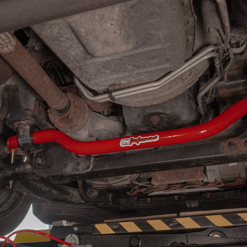 UMI Performance 15-20 Ford F-150 1 1/2in Solid Front Sway Bar - Red - 6579-R