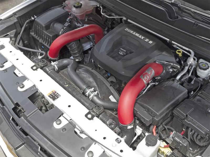 aFe BladeRunner Red Intercooler Tubes Combo 2016 GM Colorado/Canyon I4-2.8L (td) - 46-20264-R