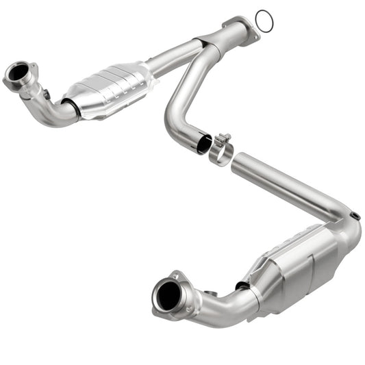 MagnaFlow DF Cat Conv 07-09 Chevrolet/GMC Silverado/Sierra 2500 HD 6.0L Y-Pipe Assy excludes Classic - 49644