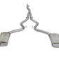 aFe MACHForce XP Exhausts Cat-Back SS-304 EXH w/ Polished Tips 15-16 Ford Mustang EcoBoost 2.3L (t) - 49-33084-P