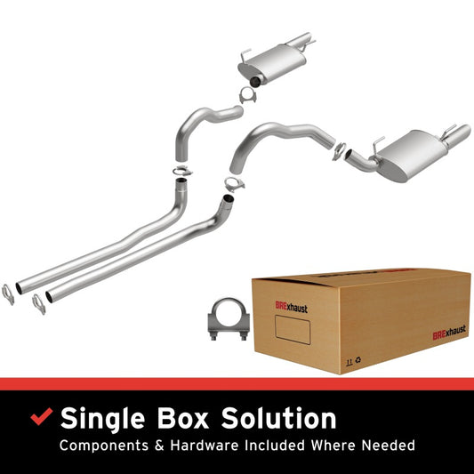MagnaFlow BRE Exhaust Kit 05-10 Ford Mustang 4.6L - 106-0466
