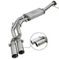 aFe Rebel Series 3in. to 2.5in. 409 SS C/B Exhaust 11-14 Ford F-150 V6-3.5L (tt) - Polished Tip - 49-43078-P