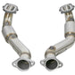 aFe POWER 14-18 Chevrolet Corvette C7 & Z06 Twisted Steel 3in 304 Stainless Steel Mid Pipe w/ Cat - 48-34130-1YC