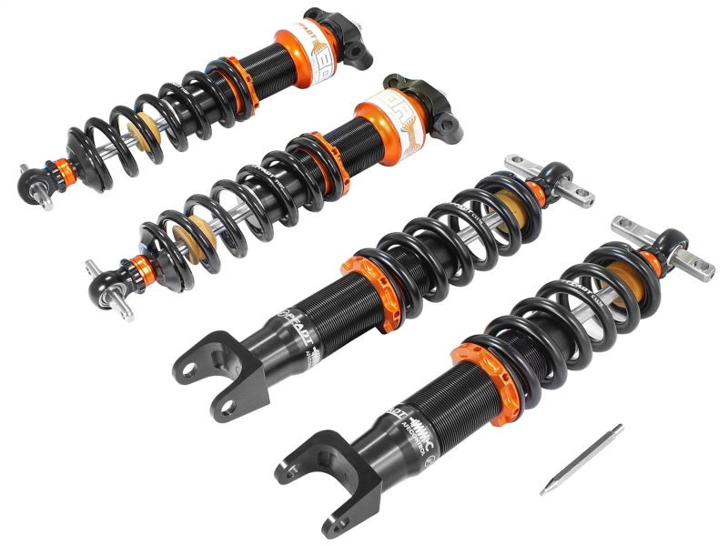 aFe Control PFADT Series Featherlight Single Adj. Street/Track Coilover System; Chevy Corvette 14-15 - 430-401004-N