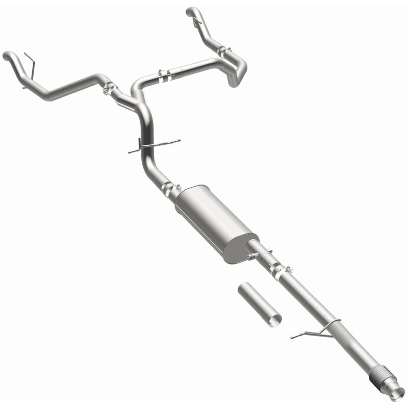 BRExhaust 19-24 Chevrolet Silverado 1500 5.3L Direct-Fit Replacement Exhaust Kit - 106-1084