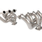 aFe Twisted 1-3/4in 304SS Shorty Header 16-21 Chevy Camaro SS 6.2L V8 - 48-34144