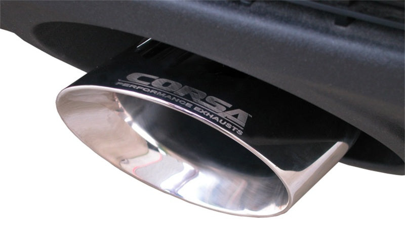 Corsa 2010-2015 Chevrolet Camaro Coupe SS 6.2L V8 Auto Polished Sport Cat-Back + XO Exhaust - 14952