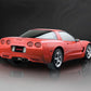 Corsa 1997-2004 Chevrolet Corvette C5 Z06 5.7L V8 Xtreme Axle-Back Exhaust w/ Black Tips - 14132BLK