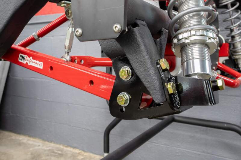 UMI Performance 64-72 GM A-Body Rear Coilover Brackets Bolt In (175LB Spring Rate) - 4057-175