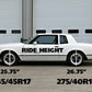 Ridetech 78-88 GM G-Body StreetGRIP Lowering Rear Coil Springs Dual Rate Pair - 11324799
