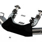 Borla 2020 Chevrolet Corvette C8 6.2 ATAK 3in Exhaust System Dual Round Rolled A/C Black Chrome Tips - 140839BC