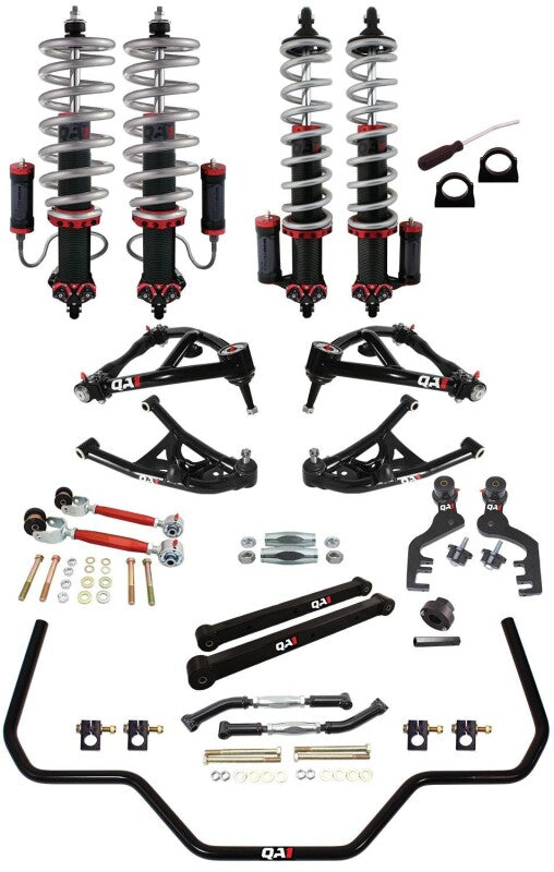 QA1 64-67 GM A-Body Level 3 Drag Kit 2.0 w/o Shocks - DK33-GMA1