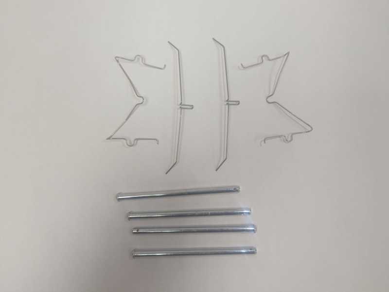 Alcon 2018+ Jeep Wrangler JL Pad Retainer Pin Kit (For PN PNS4415X) - Front - ALAPKR4415X540KS