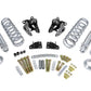 UMI Performance 64-72 GM A-Body Rear Coilover Brackets Bolt In (175LB Spring Rate) - 4057-175