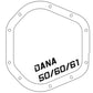 aFe Pro Series Dana 60 Front Differential Cover Black w/ Machined Fins 17-20 Ford Trucks (Dana 60) - 46-71100B