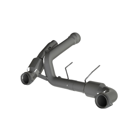 Kooks 22+ Raptor R 5.2L 4V. 3in. SS H.O. GREEN Catted Connection Pipes (Connects to OEM) - 13723400