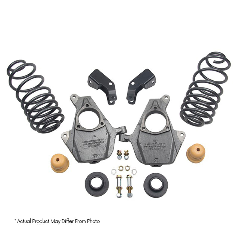 Belltech LOWERING KIT 16.5-17 Chevy Silverado Ext/Crew Cab 2WD 3-4F / 5-6R - 1013