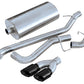 Corsa 1999-2006 GMC Sierra Reg. Cab/Short Bed 1500 4.8L V8 Black Sport Cat-Back Exhaust - 14261BLK