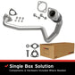 BRE Exhaust 96-00 Hombre S10 Sonoma 2.2L Front Pipe Kit - 107-0160