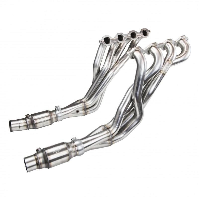 Kooks 2016 + Chevrolet Camaro SS 1 7/8in x 3in SS Longtube Headers w/ Catted Connection Pipes - 2260H420