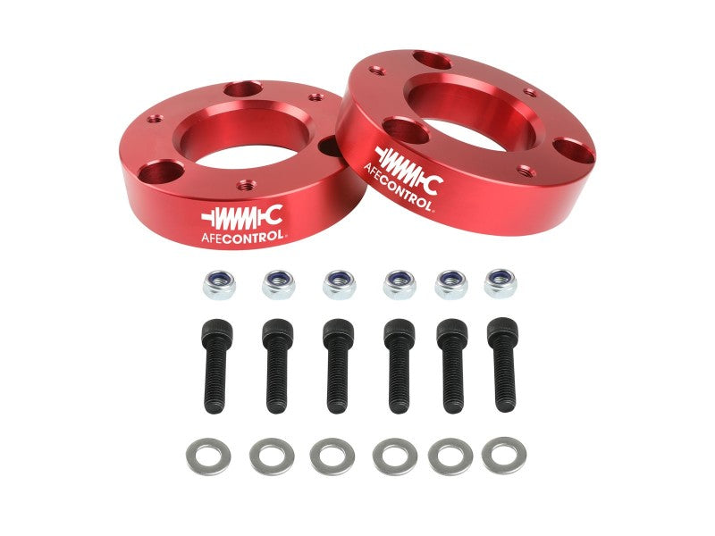 aFe CONTROL 2.0 IN Leveling Kit 07-21 GM 1500 - Red - 416-40T001-R