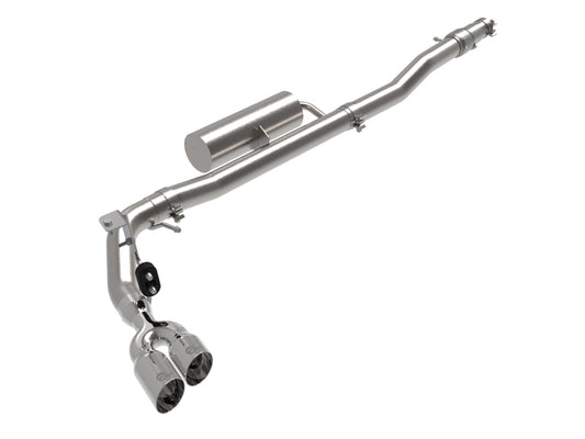 aFe Rebel Series 3in Cat-Back Exhaust Side Exit w/ Polished Tips 19-20 Ford Ranger L4-2.3L (t) - 49-33119-P