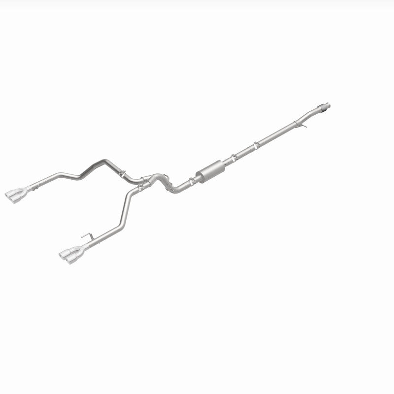 MagnaFlow 2019 Chevy Silverado 1500 V8 5.3L Street Series Quad Split Rear Exhaust w/ Polished Tips - 19477