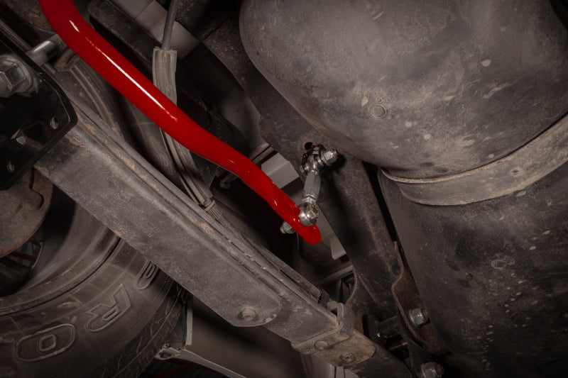UMI Performance 15-24 Ford F-150 1in Solid Rear Sway Bar - Red - 6580-R
