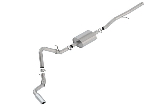 Borla 2019 Silv/Sierra C/B Exhaust S-Type 1500 5.3L V8 AT 2&4WD EC STB(78.8) CC SB(69.3) 147.4 WB - 140794