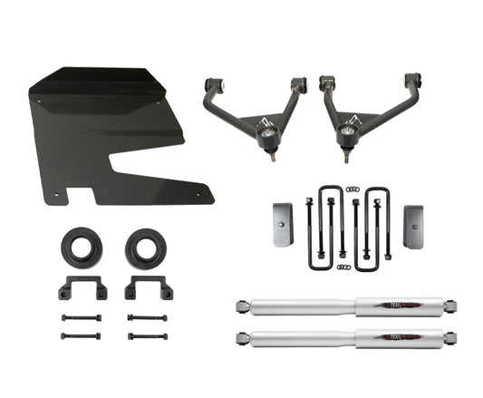 Belltech 2019-2021 Chevrolet Silverado / Sierra 4wd 4in Lift Kit Shocks Only - 150212BK