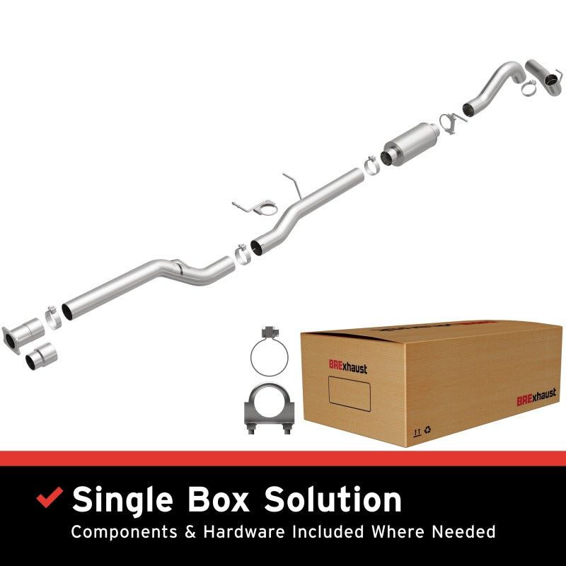 BRExhaust 01-06 Silverado Sierra 2500 HD 3500 HD Exhaust Kit - 106-0661