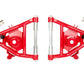 UMI Performance 73-87 GM C10 Street Performance Lower Control Arms - Red - 6432-R